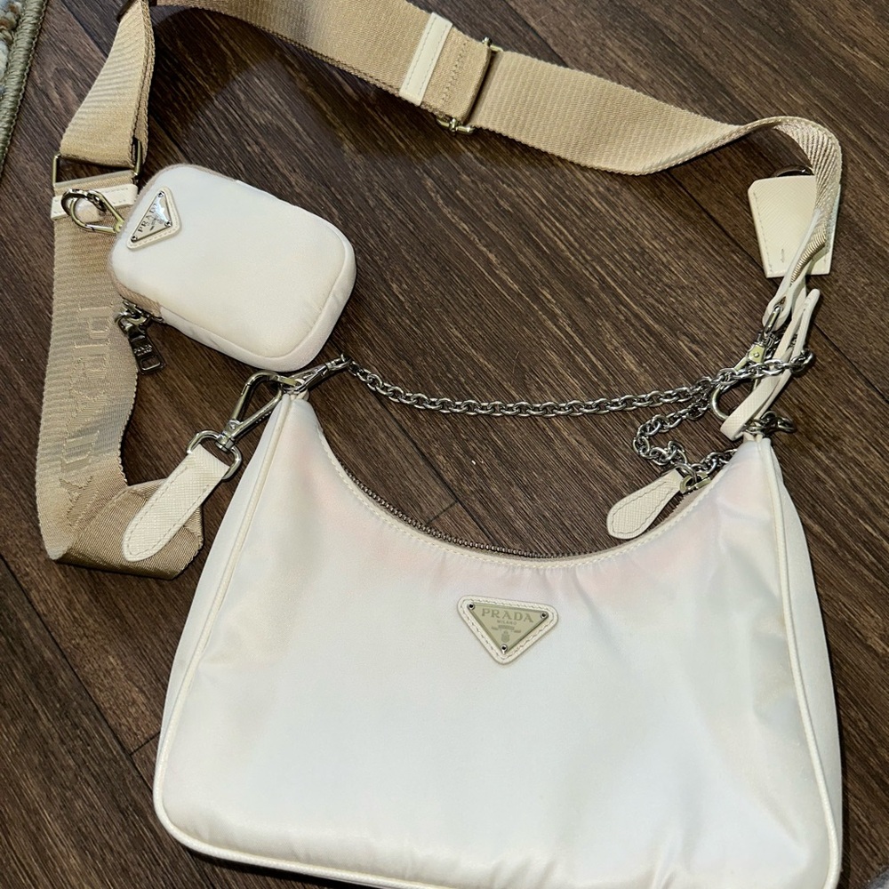 Prada Re Edition Bag White
